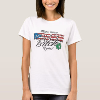 T-shirts Senhorita porto-riquenho