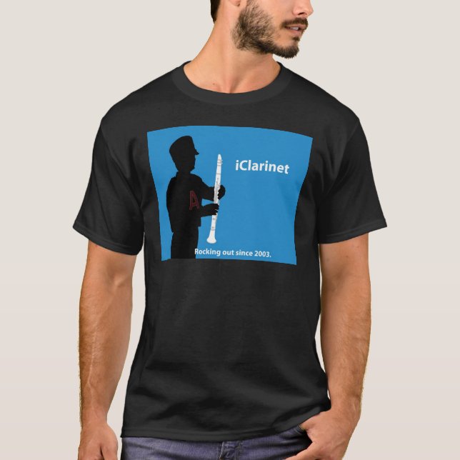 T-shirts seniorclarinetbluecopyzx8 (Frente)