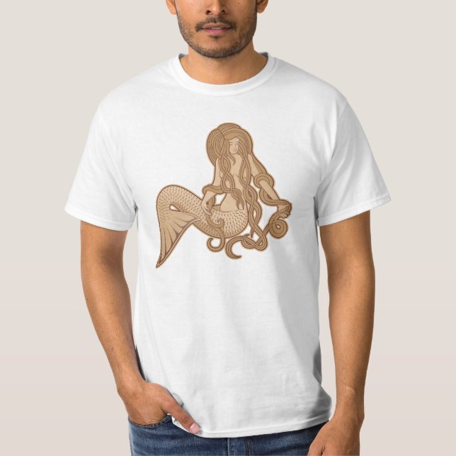 T-shirts Sentar Sereia (Frente)