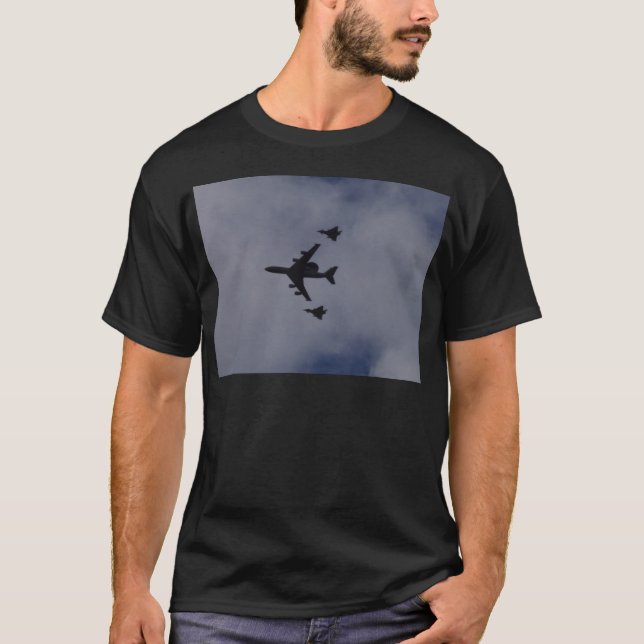 T-shirts Sentinela escoltado por Typhoons (Frente)