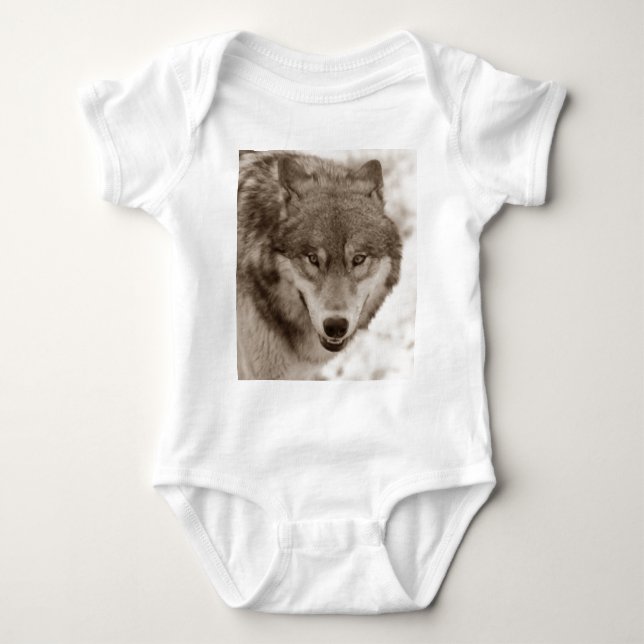 T-shirts Sepia Wolf (Frente)