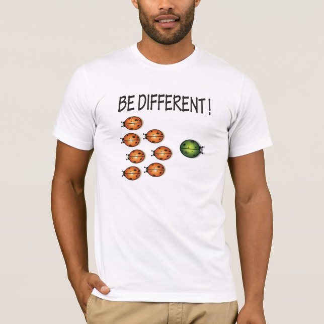 T-SHIRTS SER DIFERENTE (Frente)