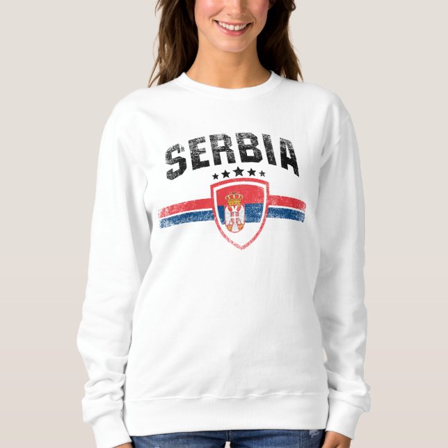 T-shirts Serbia (Frente)
