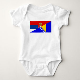 T-shirts serbia bósnia Estado de bandeira da Bósnia-Herzego
