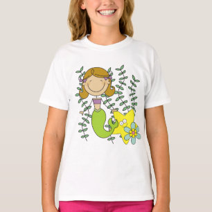 T-shirts Sereia de cabelo de Brown
