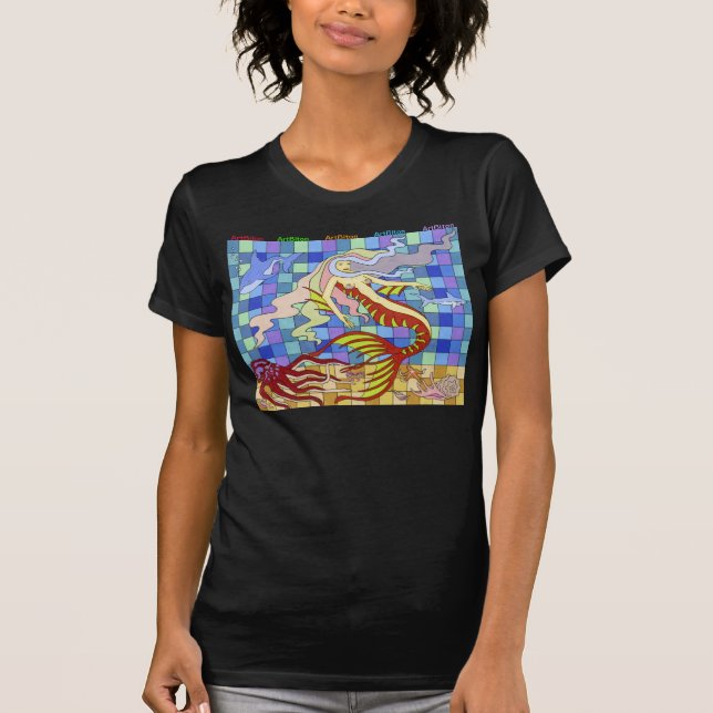 T-shirts "sereia" feminino (Frente)