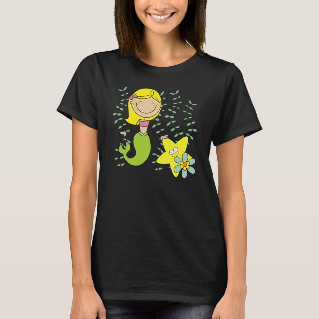 T-shirts Sereia loura (Frente)