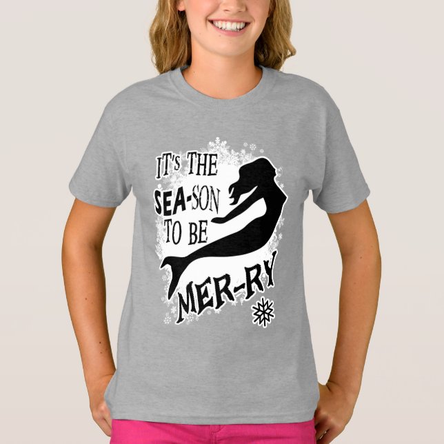 T-shirts Sereia Natal (Frente)