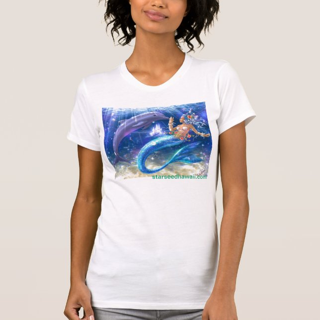 T-shirts sereia, starseedhawaii.com (Frente)