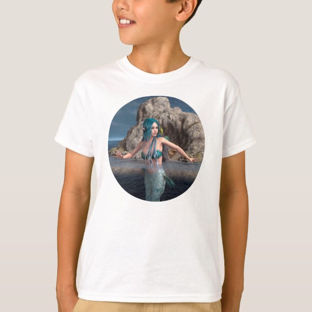 T-shirts Sereia Ultramarina (Frente)