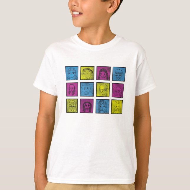 T-shirts Série 5 de Mangas (Frente)