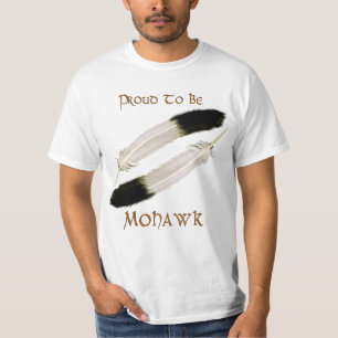 T-shirts Série do MOHAWK do nativo americano 'ORGULHOSO