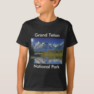 T-shirts Série grande 4 do parque nacional de Teton