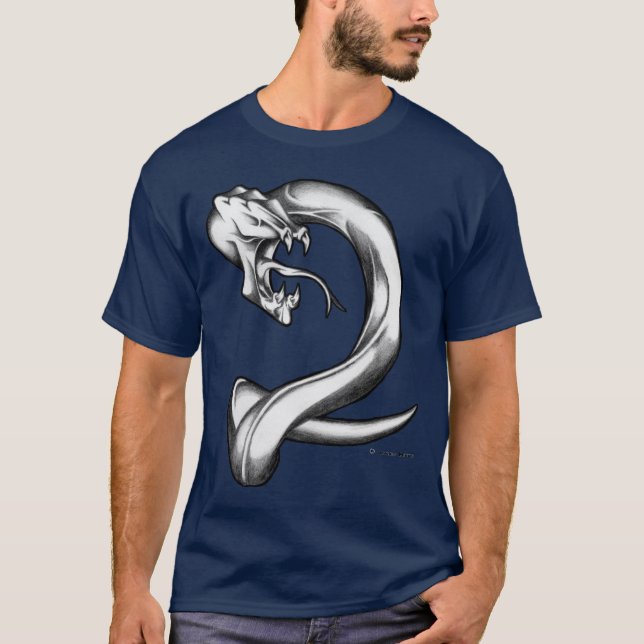 T-shirts Serpente estrangeira (Frente)