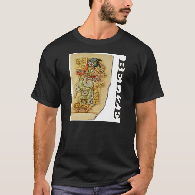 T-shirts Serpente Pacal (Frente)