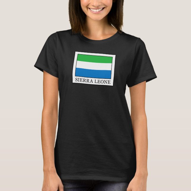 T-shirts Serra Leoa (Frente)