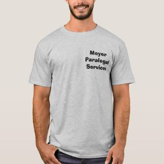 T-shirts Serviços do Paralegal de Moyer
