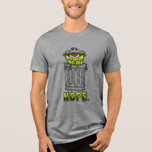 T-shirts Sesame Street Oscar, o Monstro das Latas - Não.