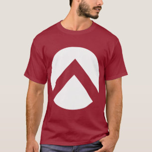 T-shirts Seta Chevron em Círculo