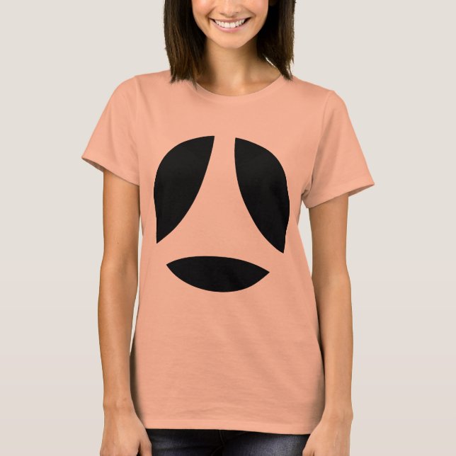 T-shirts Seta de Bola de Curva (Frente)