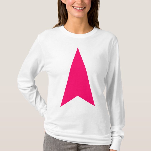 T-shirts Seta para Direção (Frente)