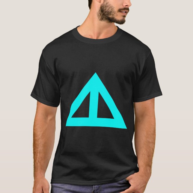 T-shirts Seta Triangular Dividida (Frente)