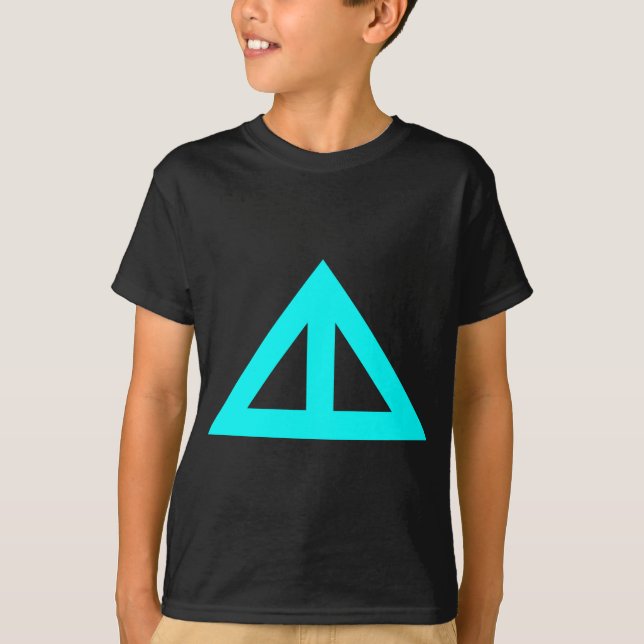T-shirts Seta Triangular Dividida (Frente)