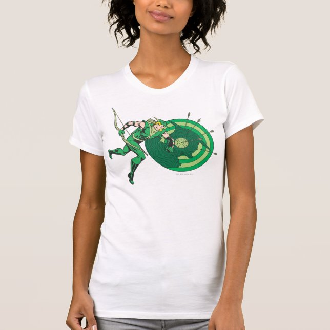 T-shirts Seta Verde com Destino 2 (Frente)