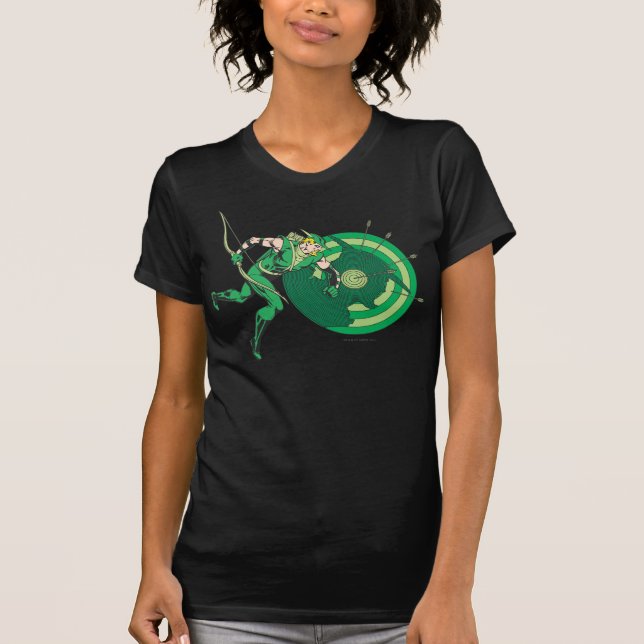 T-shirts Seta Verde com Destino 2 (Frente)