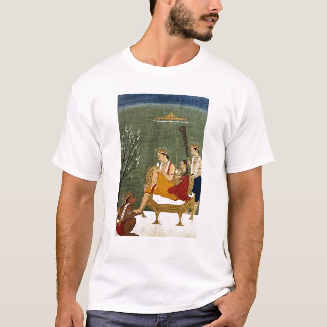 T-shirts Sétima encarnação de Vishnu como Rama-Chandra (Frente)