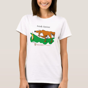 T-shirts Setter irlandês