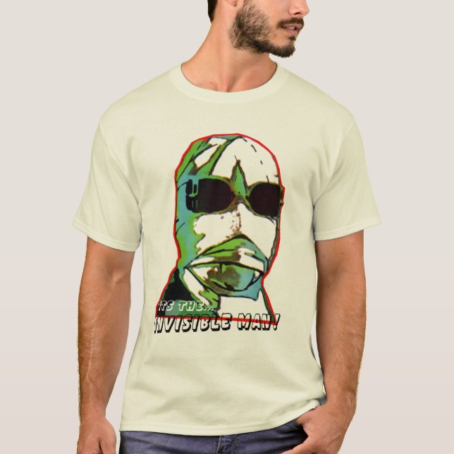 T-shirts Seu o homem invisível (Frente)