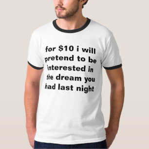 T-shirts seus sonhos