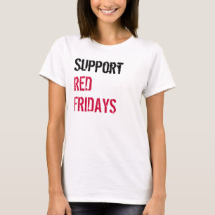 T-shirts Sexta-feira vermelha