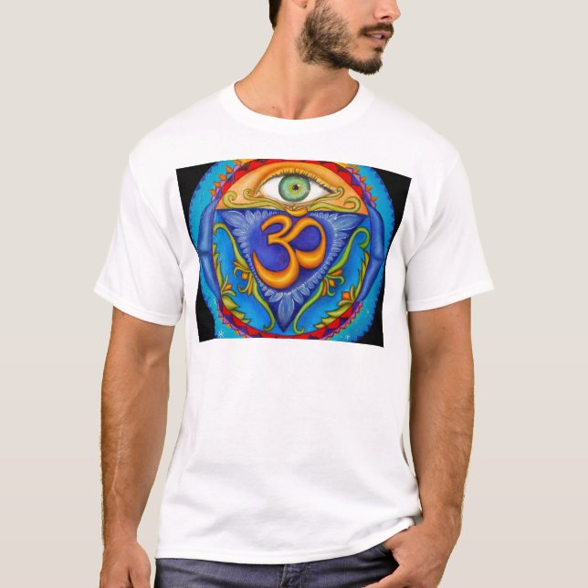 T-shirts Sexto chakra, terceiro olho (Frente)