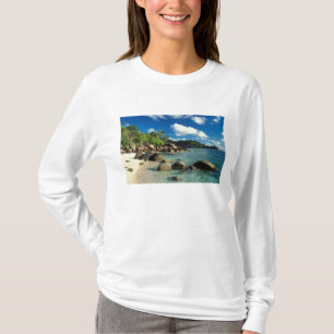 T-shirts Seychelles, Ilha de Mahe, Praia de Anse Royale. 3