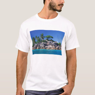 T-shirts Seychelles. Ilhéu St. Pierre (perto de Praslin