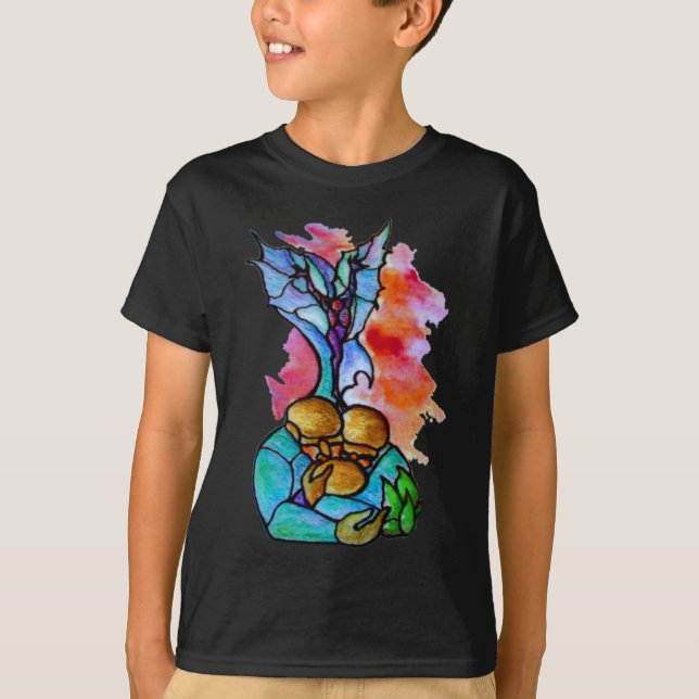 T-shirts SG da criança do espírito (Frente)