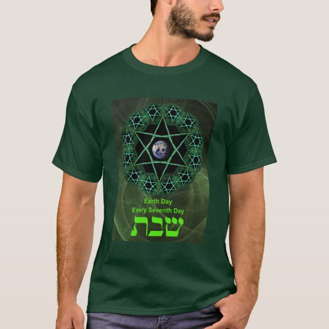 T-shirts Shabbat - Dia da Terra (Frente)