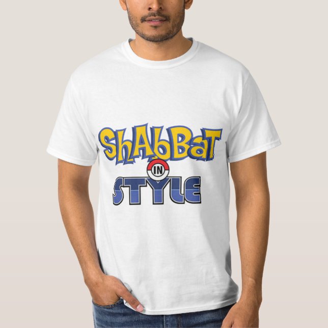 T-shirts Shabbat Style (Frente)
