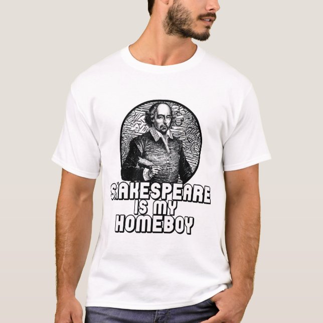 T-shirts Shakespeare (Frente)