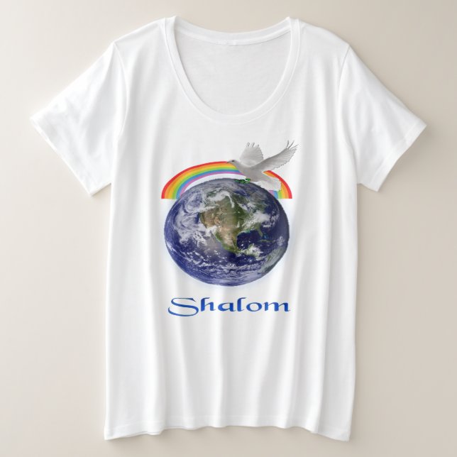 t-shirts Shalom (Frente do Design)