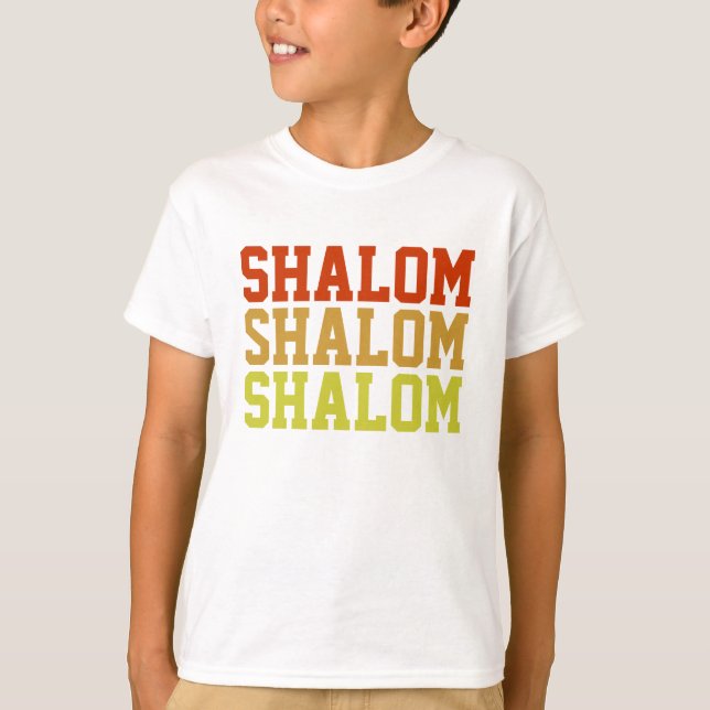 T-shirts Shalom (Frente)