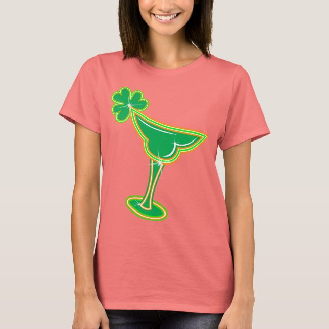 T-shirts Shamrock Margarita (Frente)