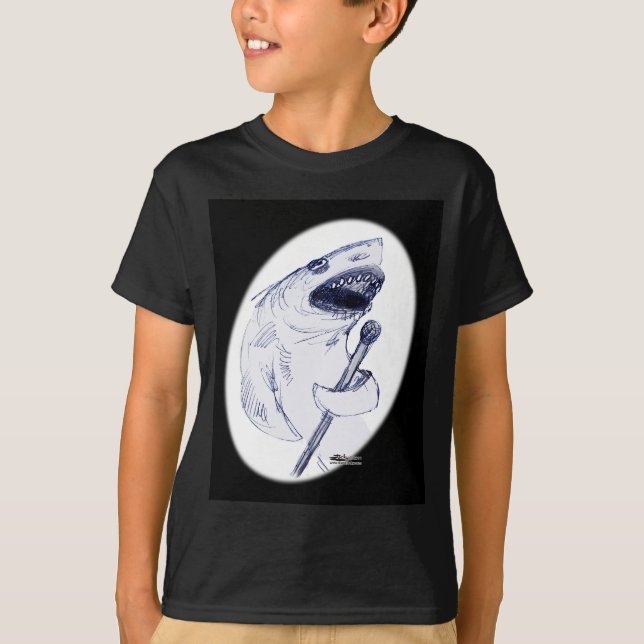 T-shirts Sharkey Finatra (Frente)