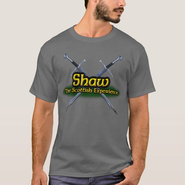 T-shirts Shaw The Scottish Experience Clan (Frente)