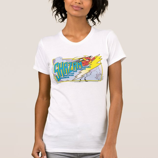 T-shirts Shazam Acrônimo 2 (Frente)