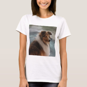 T-shirts Sheepdog de Shetland