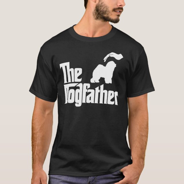 T-shirts Sheepdog inglês velho (Frente)