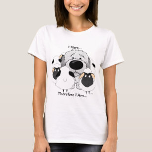 T-shirts Sheepdog inglês velho - rebanho de I